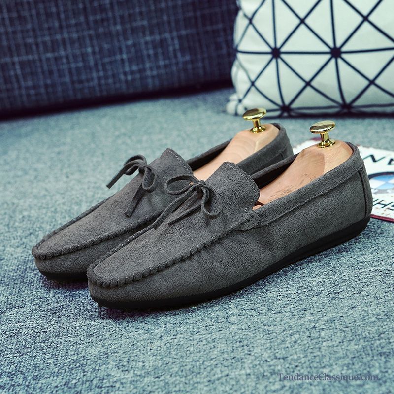 mocassin talon compense homme