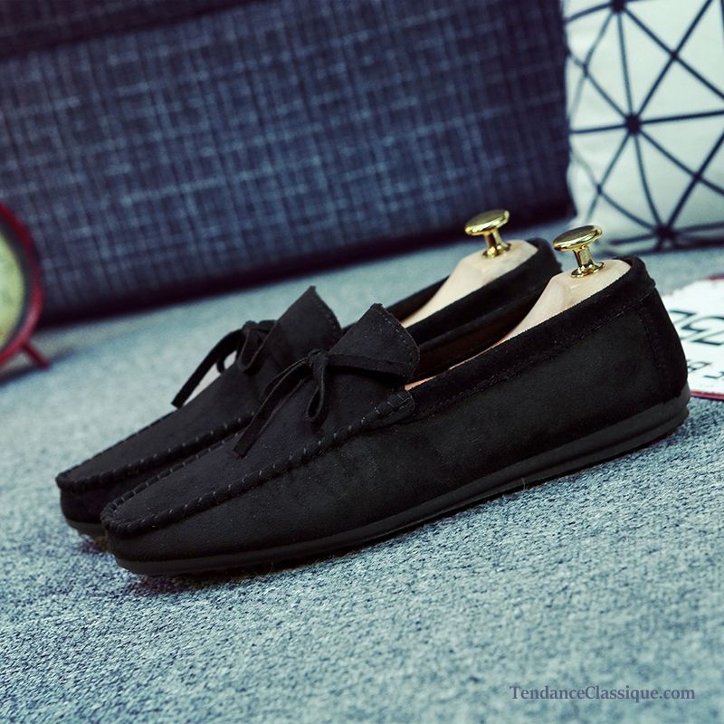 mocassin talon compense homme