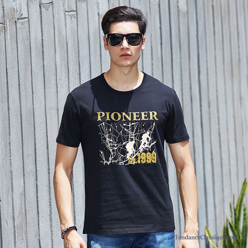 T Shirt Luxe Homme, Tee Shirt Rouge Pas Cher
