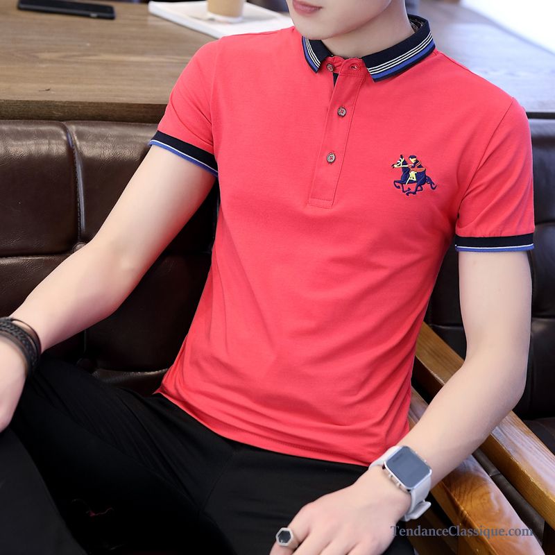 Tee Shirt Homme Marque Rouge, Acheter T Shirt Pas Cher En Ligne