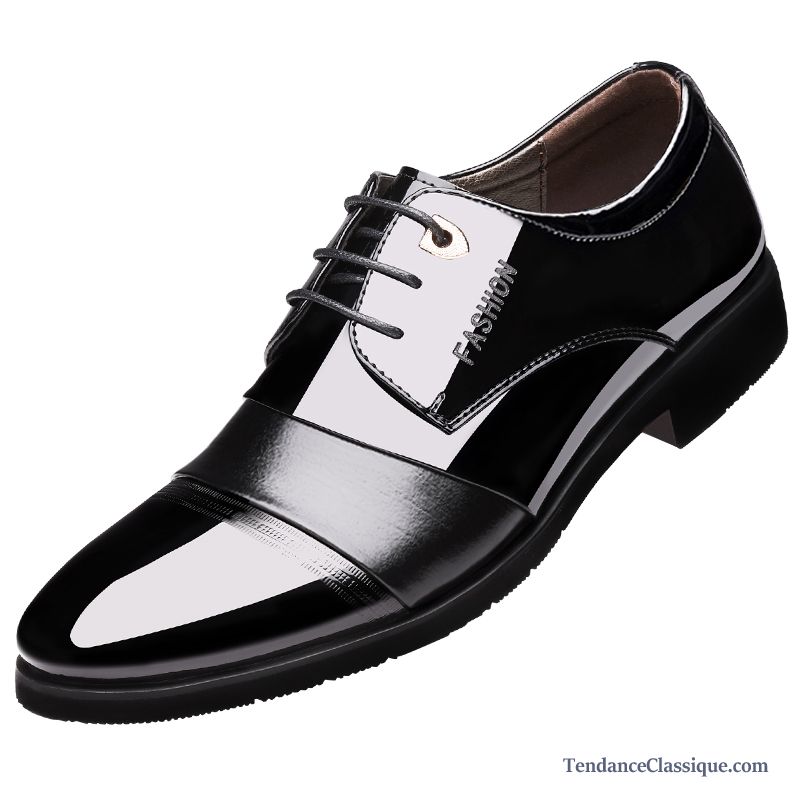 Chaussures Cuir Homme Noir Violet, Chaussure Simili Cuir Marron Homme Soldes