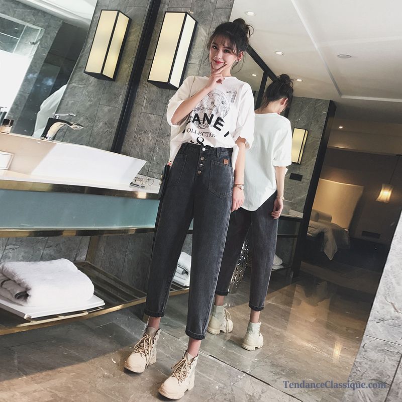 jeans slim femme pas cher de marque