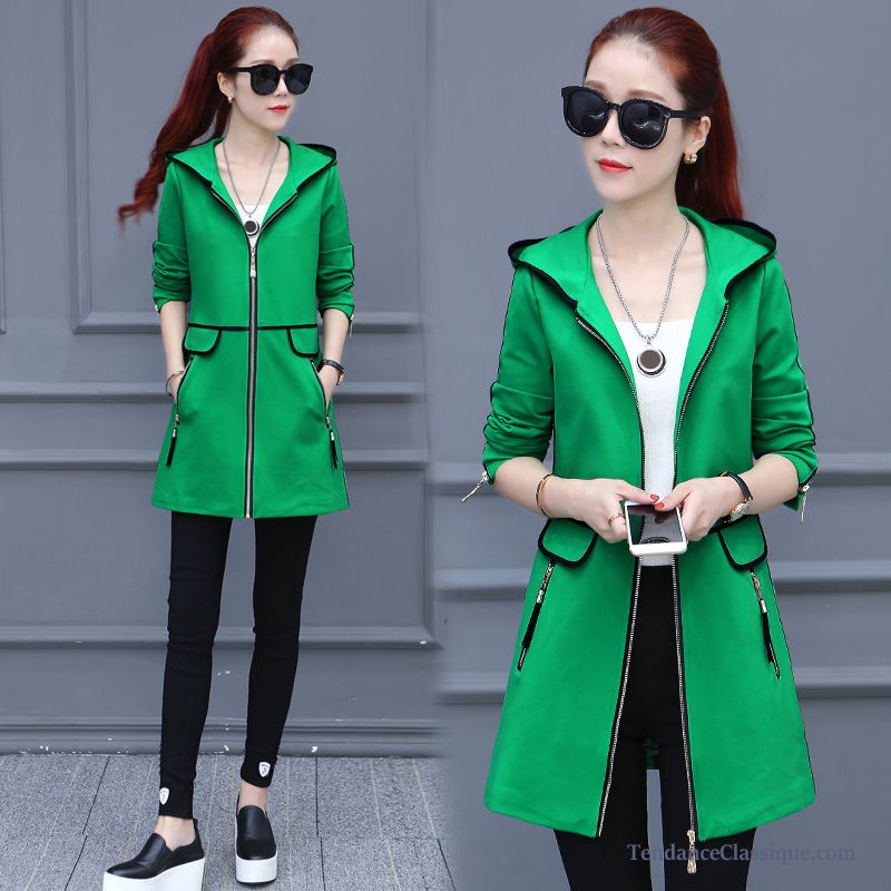 manteau mi saison femme