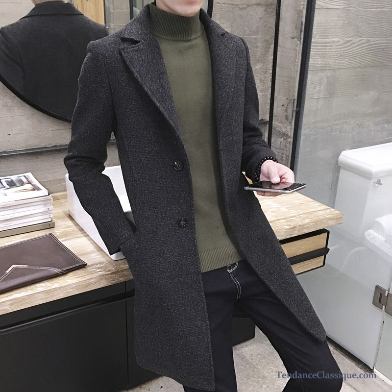 Manteau long hiver homme Clearance