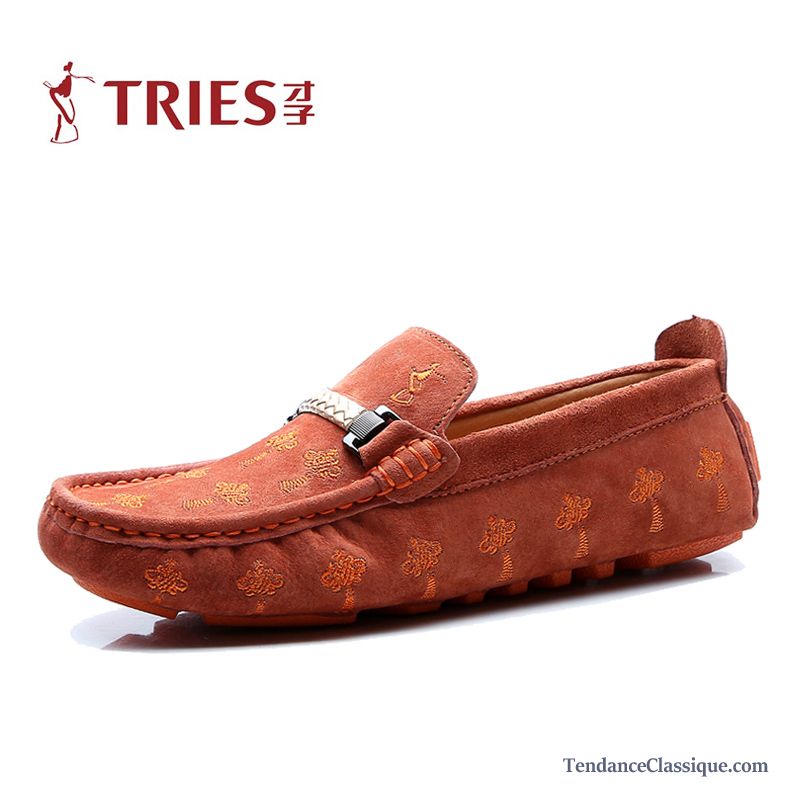 Mocassin Marron Homme, Chaussures Loafers Homme