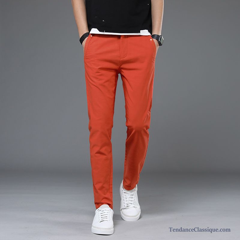 Mode Homme Rouge Pantalon Kaki, Pantalon Camouflage Homme Pas Cher