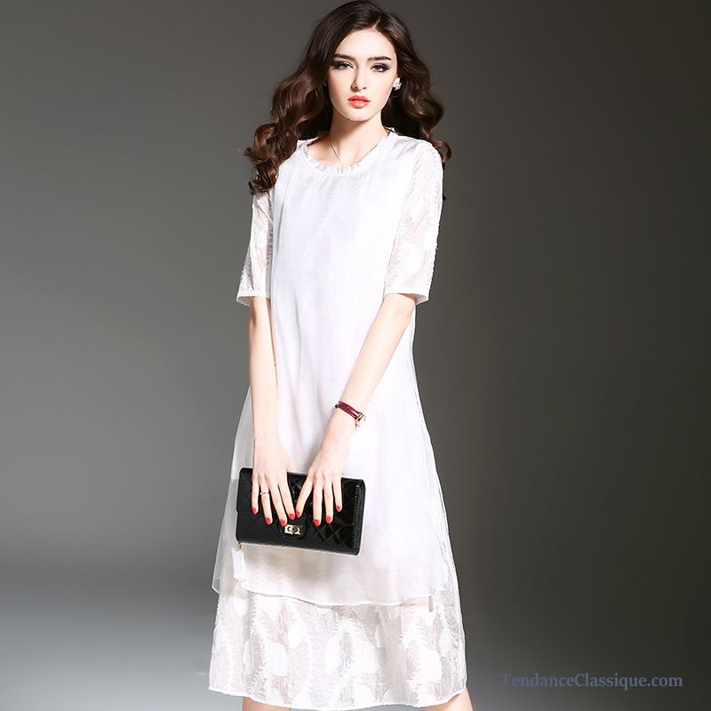 robe hiver blanche