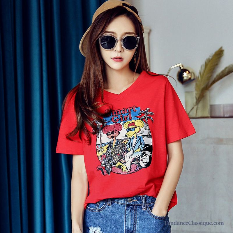 t-shirt femme fantaisie