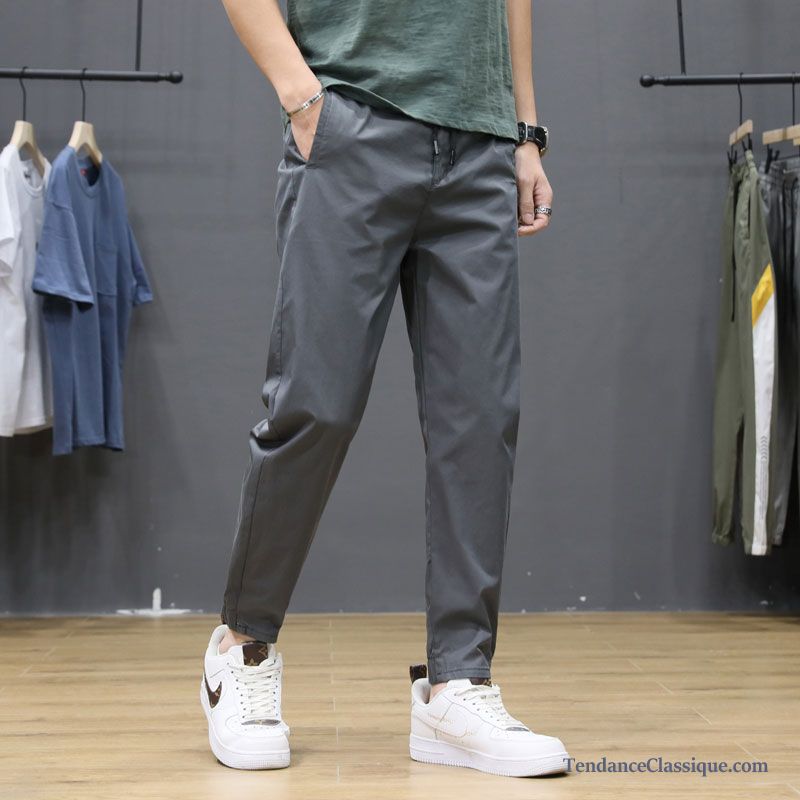 Treillis Slim Homme Pantalon, Combinaison Pantalon Homme