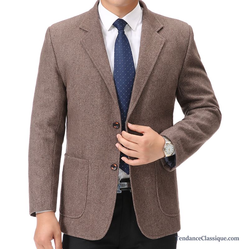 Blazer Classe Homme Chameau, Habillement Homme Mariage