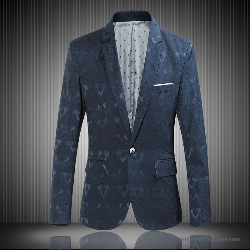 Blazer En Lin Homme Pensée, Blazer Homme Coupe Ajustée