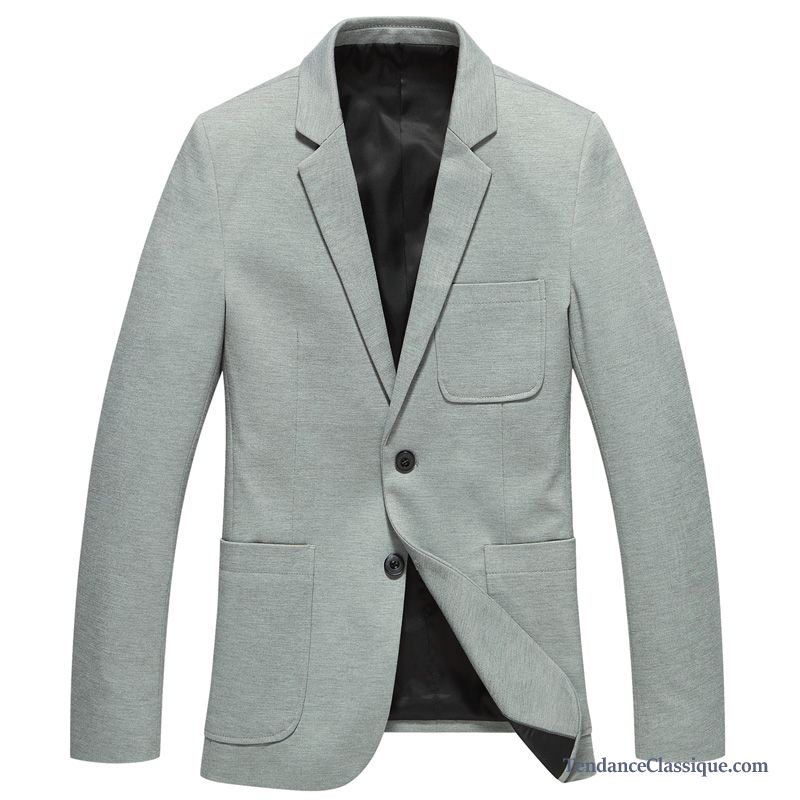 Blazer Gris Clair Homme Bronzer, Gilet Pour Blazer Homme En Ligne