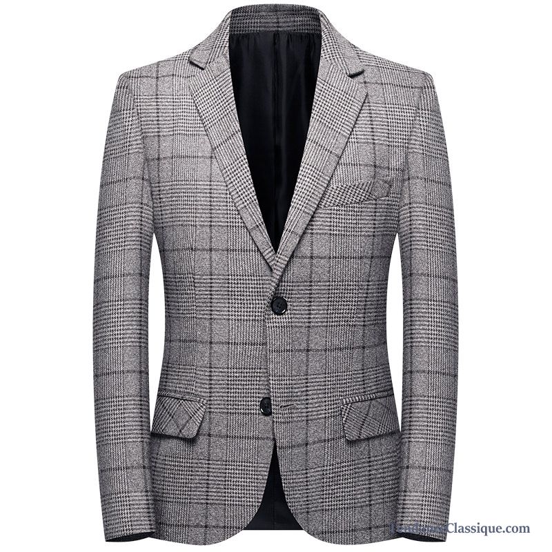 Blazer Homme Classique Violet, Les Hommes En Blazer En Ligne