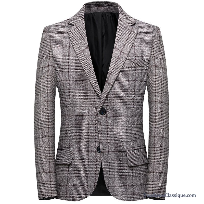 Blazer Homme Classique Violet, Les Hommes En Blazer En Ligne