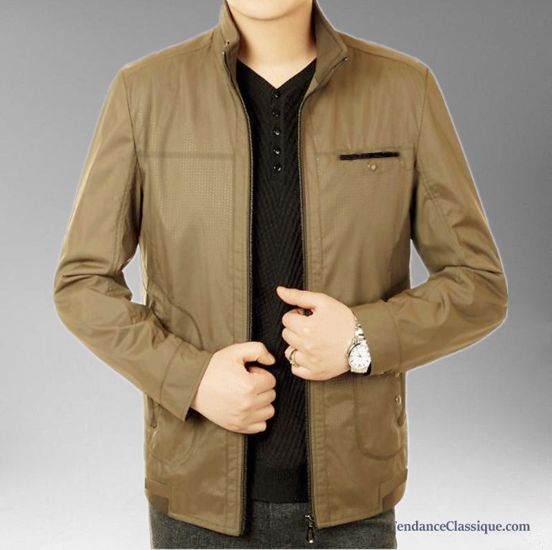 Blouson Cuir Homme Pas Cher, Manteau Homme Printemps