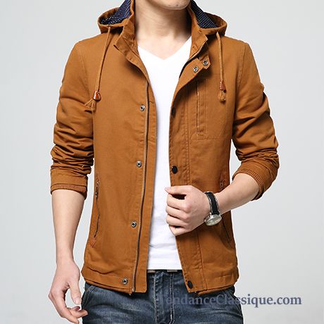 Blouson Pas Cher Homme, Veste En Toile Pour Homme