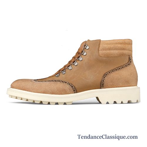 Bottes Blanche Homme, Bottes Mi Haute Homme Pas Cher