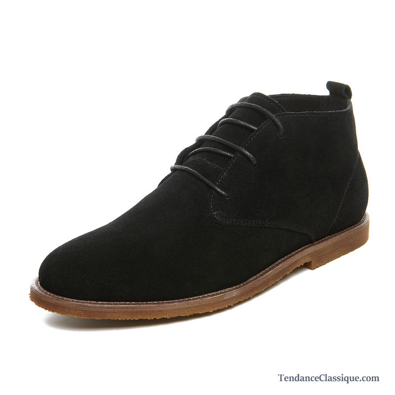 Bottes Cuir Marron Homme, Bottine En Cuir Marron En Vente