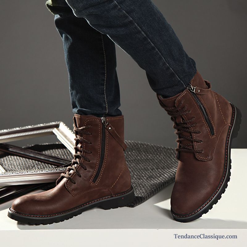 Bottes Fashion Homme, Bottes Montant Homme Pas Cher