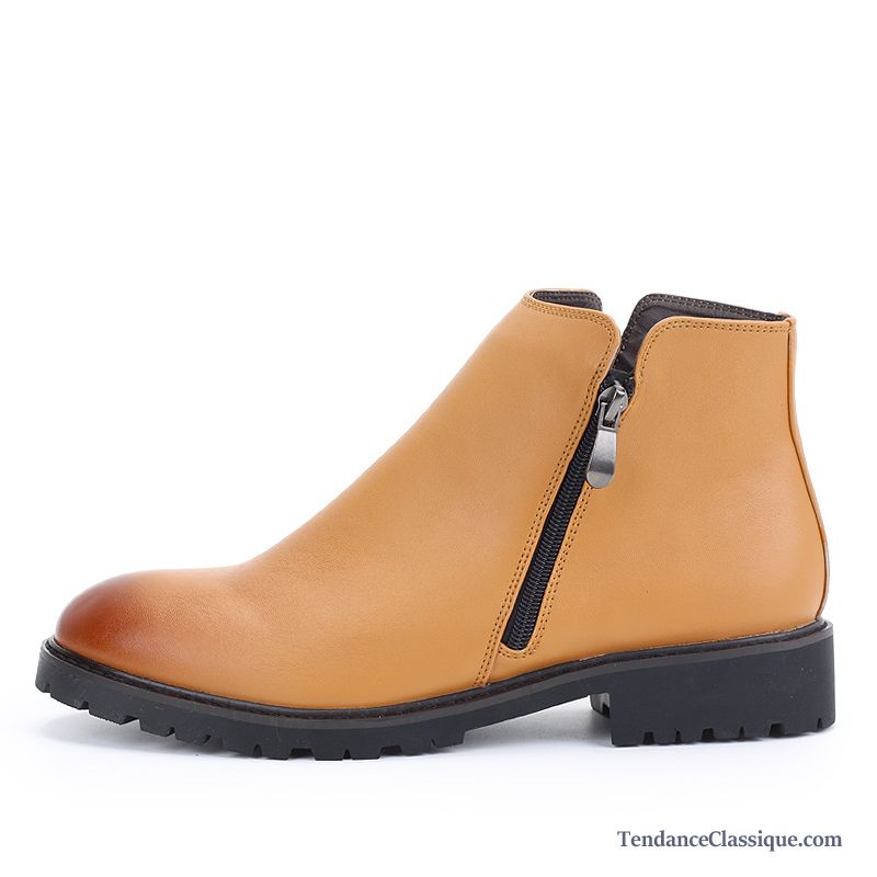 Bottes Homme Pour L Hiver, Bottes Cuir Homme Soldes