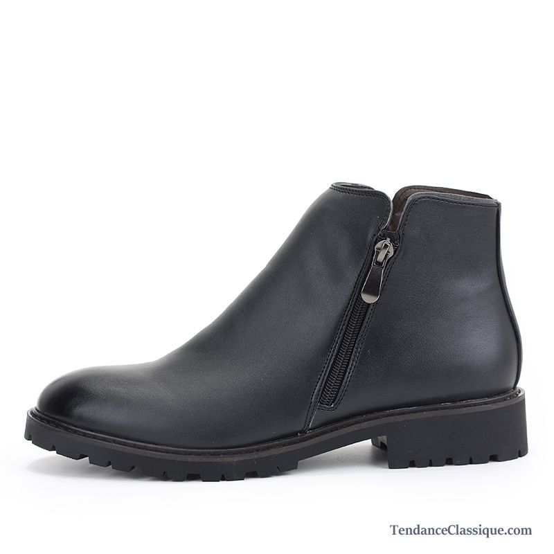 Bottes Homme Pour L Hiver, Bottes Cuir Homme Soldes