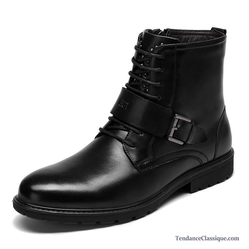 Bottes Luxe Homme, Bottes Noir Et Blanche Homme En Vente