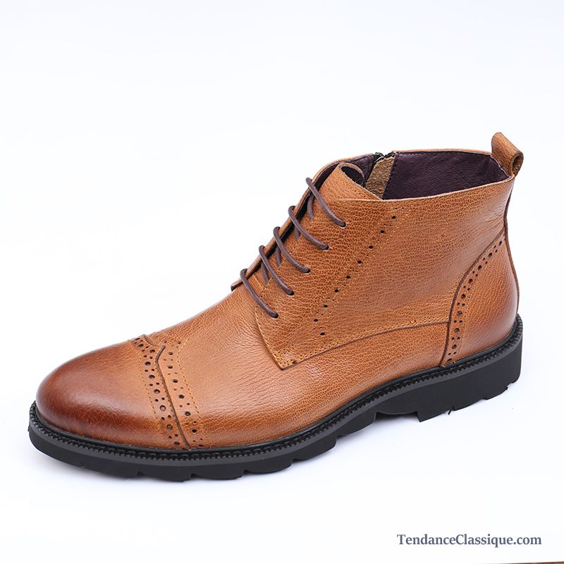 Bottes Montant Homme, Bottines En Daim Homme