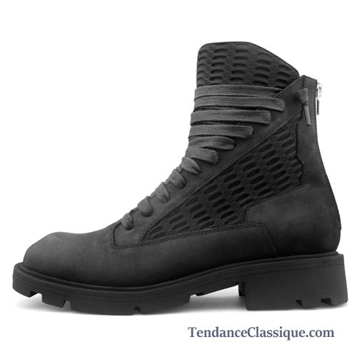 Bottes Montant Homme Cuir, Bottines À Lacets Homme En Vente