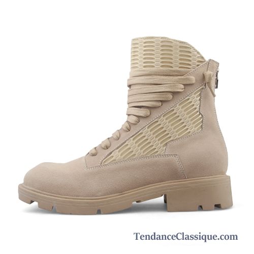 Bottes Montant Homme Cuir, Bottines À Lacets Homme En Vente