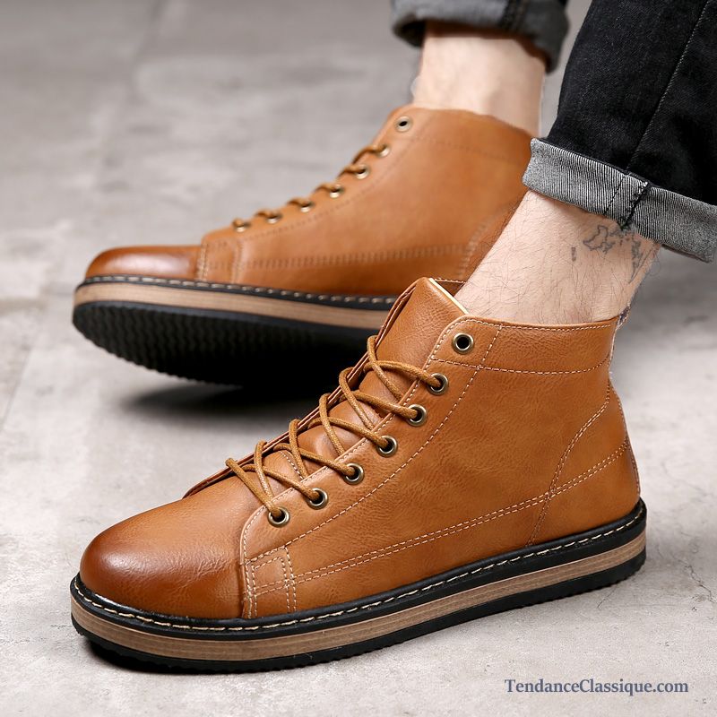 Bottes Montante Noir Homme, Les Chaussures Pour Homme