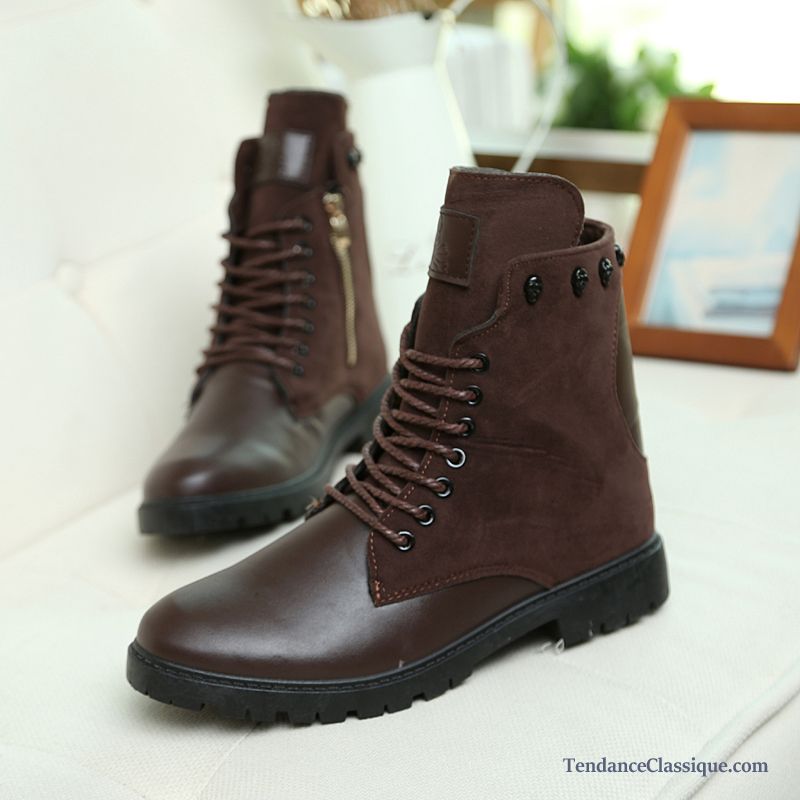 Bottes Pluie Homme, Boots Homme Cuir Pas Cher