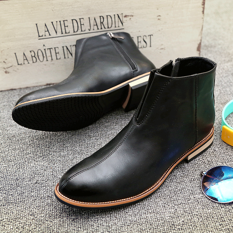 Bottes Pluie Homme Bronzer, Bottes Homme De Ville Pas Cher