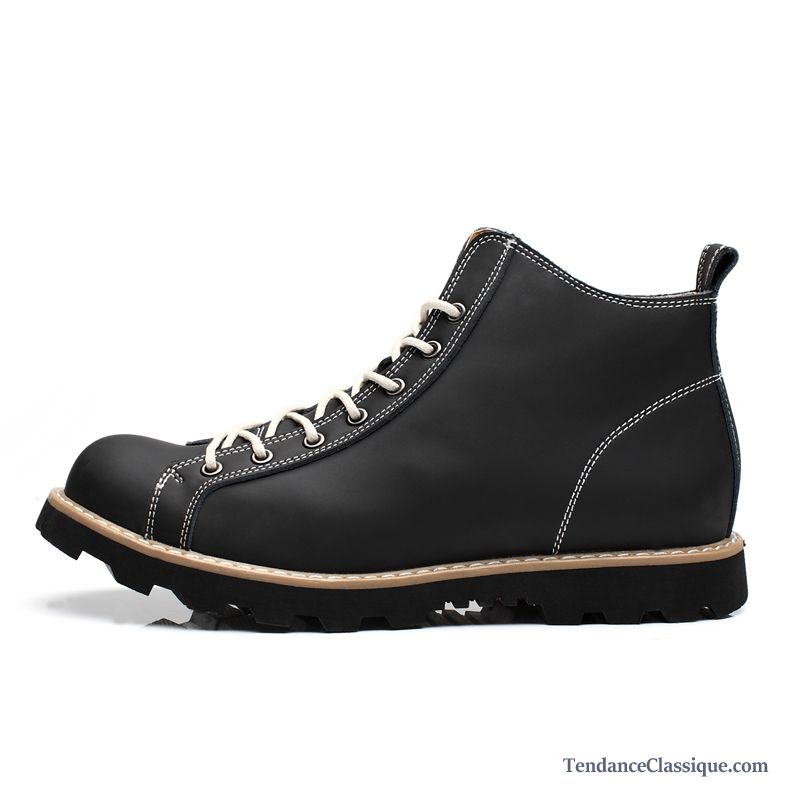 Bottes À Lacets Homme, Botte Chaude Homme