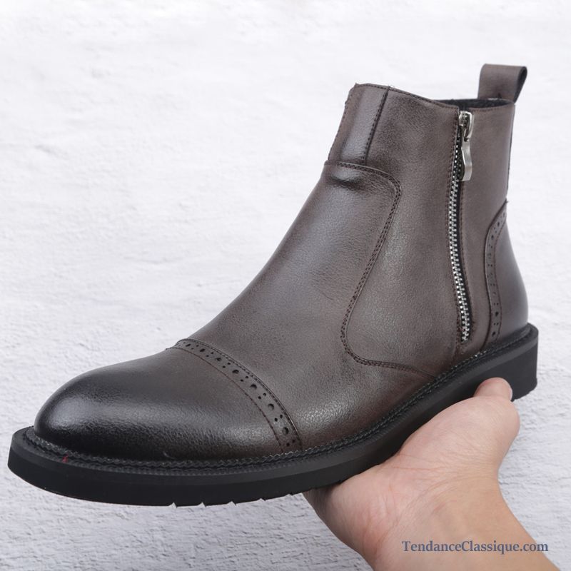 Bottine Homme Daim, Bottines A Lacets Homme