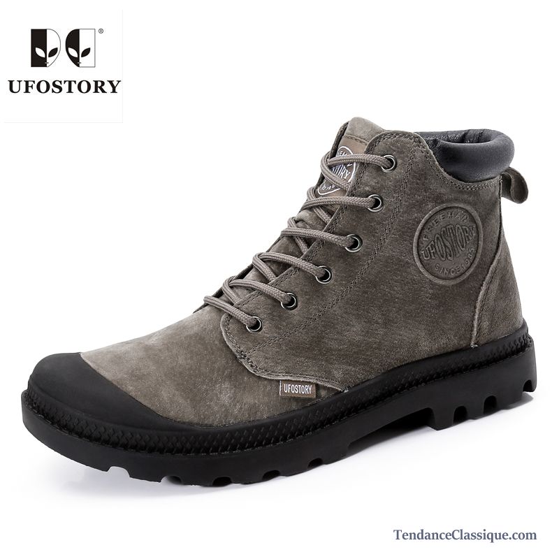 Bottine Homme Vintage Bisque, Soldes Bottes Hommes