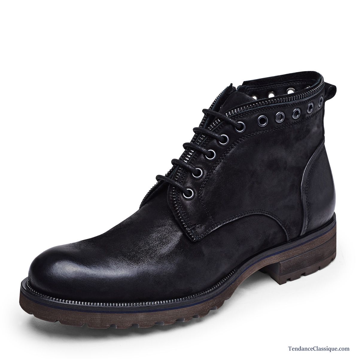 Bottines Homme En Daim Chameau, Bottes Tendance Homme