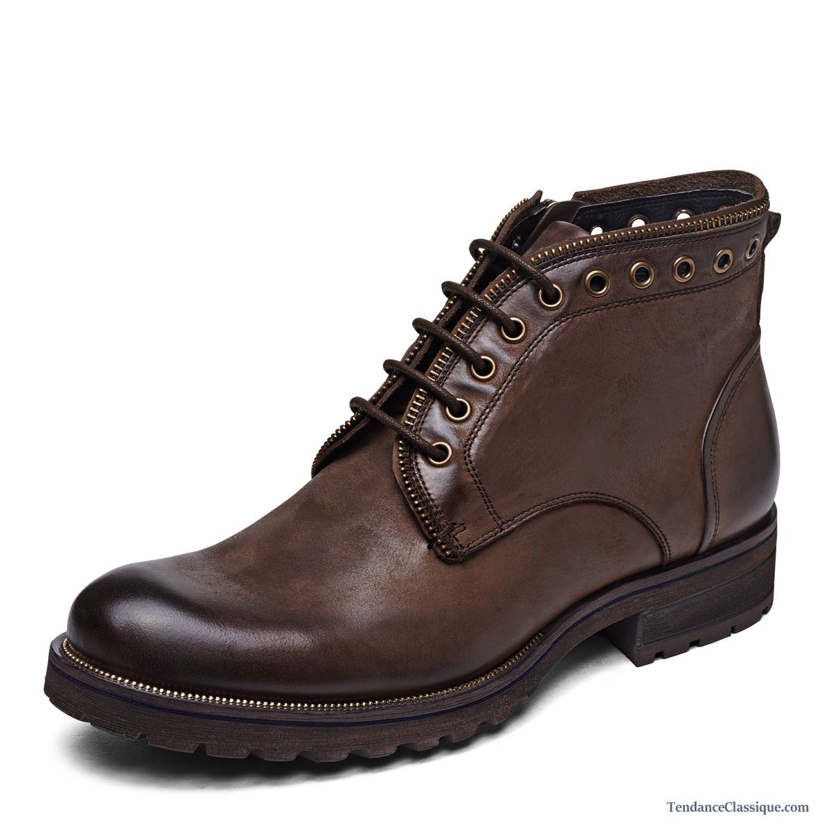 Bottines Homme En Daim Chameau, Bottes Tendance Homme