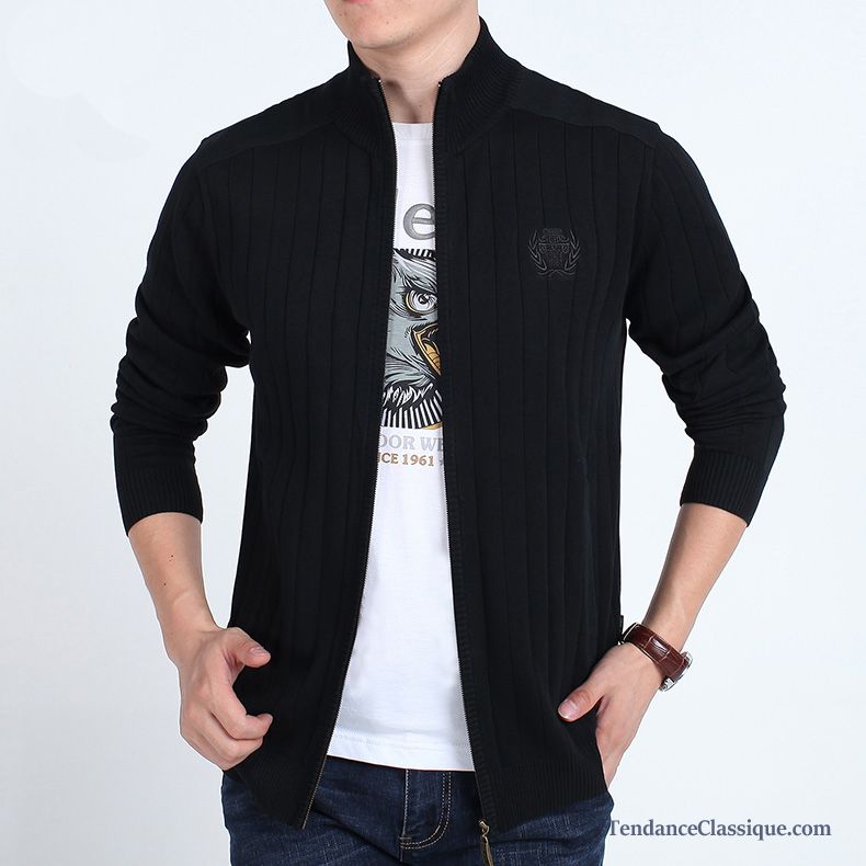 Cardigan Mode Maille Homme, Sweat Homme Marque Pas Cher