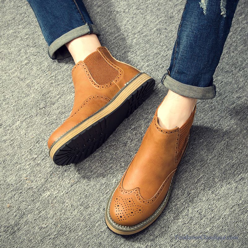 Chaussure Botte Homme, Bottes Homme Montant Pas Cher