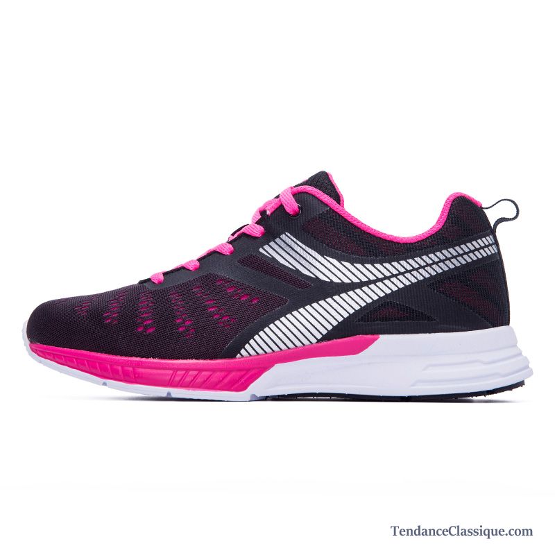 Chaussure Femme Montant Saumon, Chaussures De Running Compensées