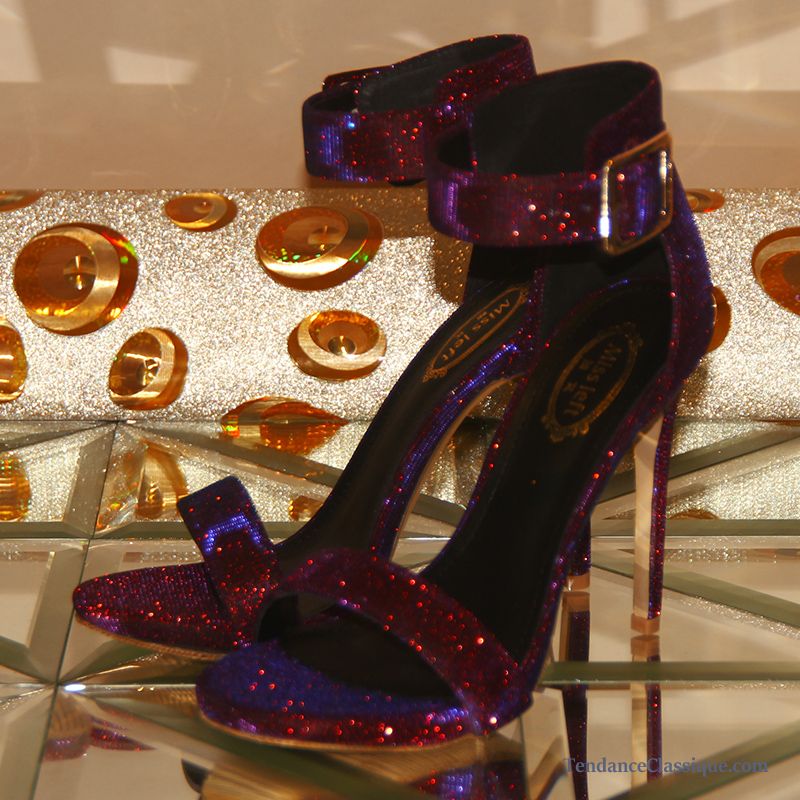 Chaussure Femme Sandales Cuir Chocolat, Sandales Pour Loafer Femme