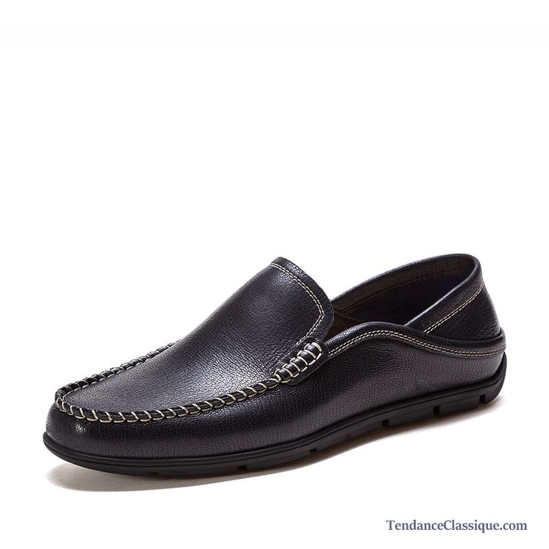 Chaussure Homme Chic, Mocassin Homme Cuir