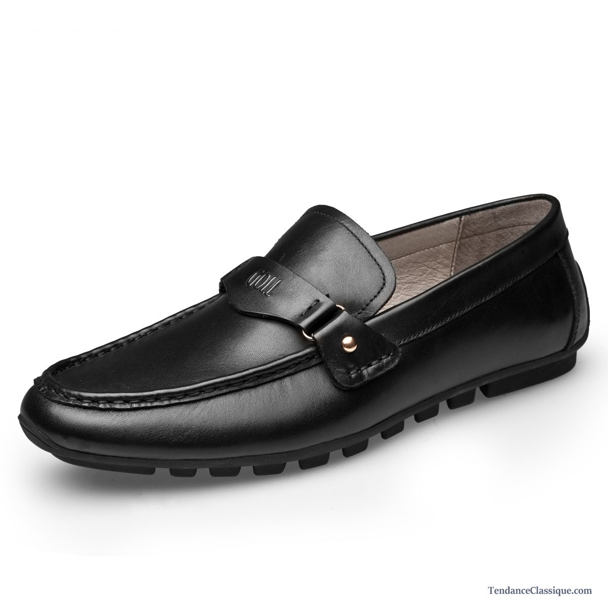 Chaussure Homme Running Mocassin Noir, Mocassin Homme Chic En Vente