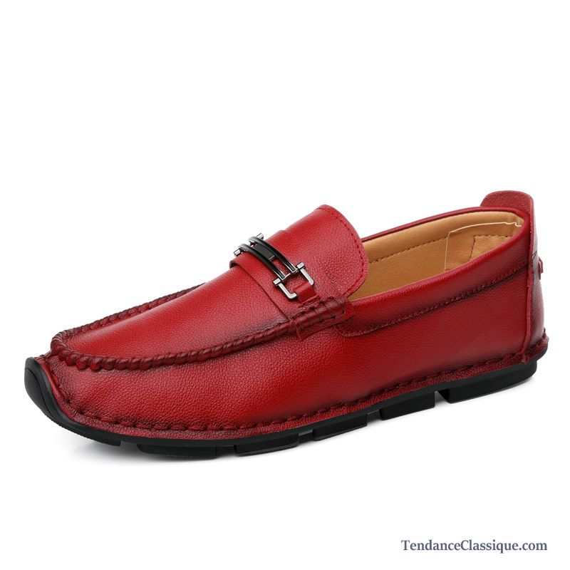Chaussure Mocassin Luxe Homme Sarcelle, Chaussure Homme Printemps