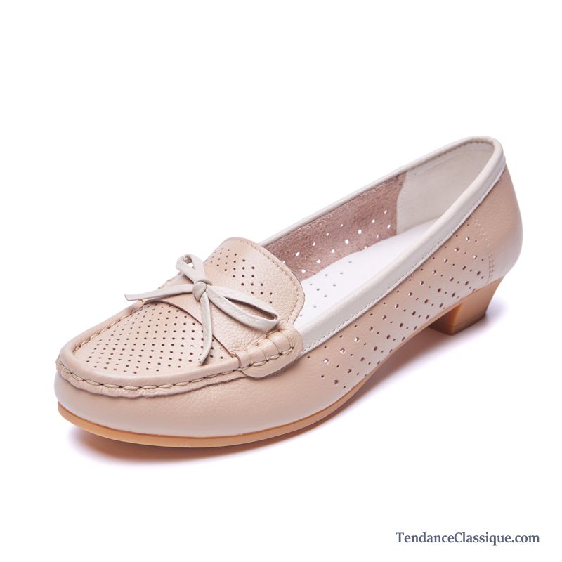 Chaussure Mocassin Pour Femme, Mocassin Marine Femme