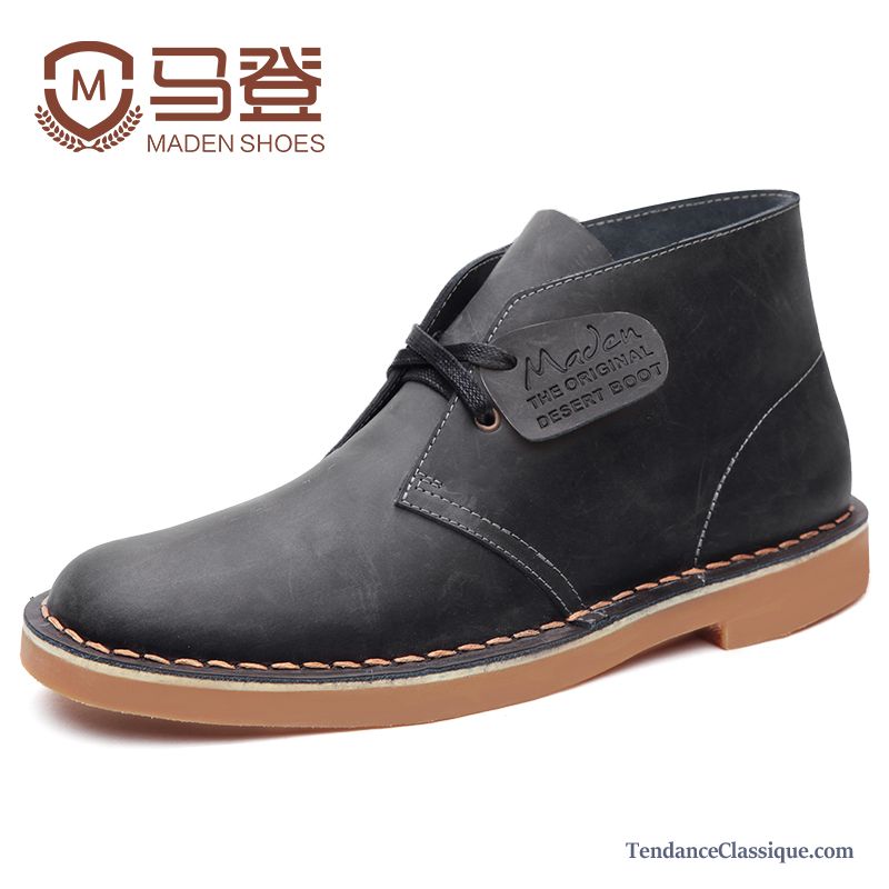 Chaussures De Bottes Pour Homme, Bottine Hiver Homme Pas Cher