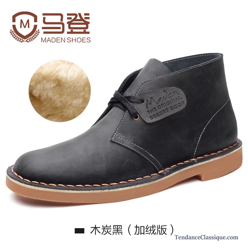 Chaussures De Bottes Pour Homme, Bottine Hiver Homme Pas Cher