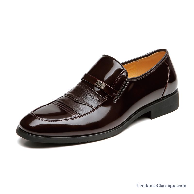 Chaussures En Cuir Homme Sandybrown, Chaussures Simili Cuir Marron Homme Soldes