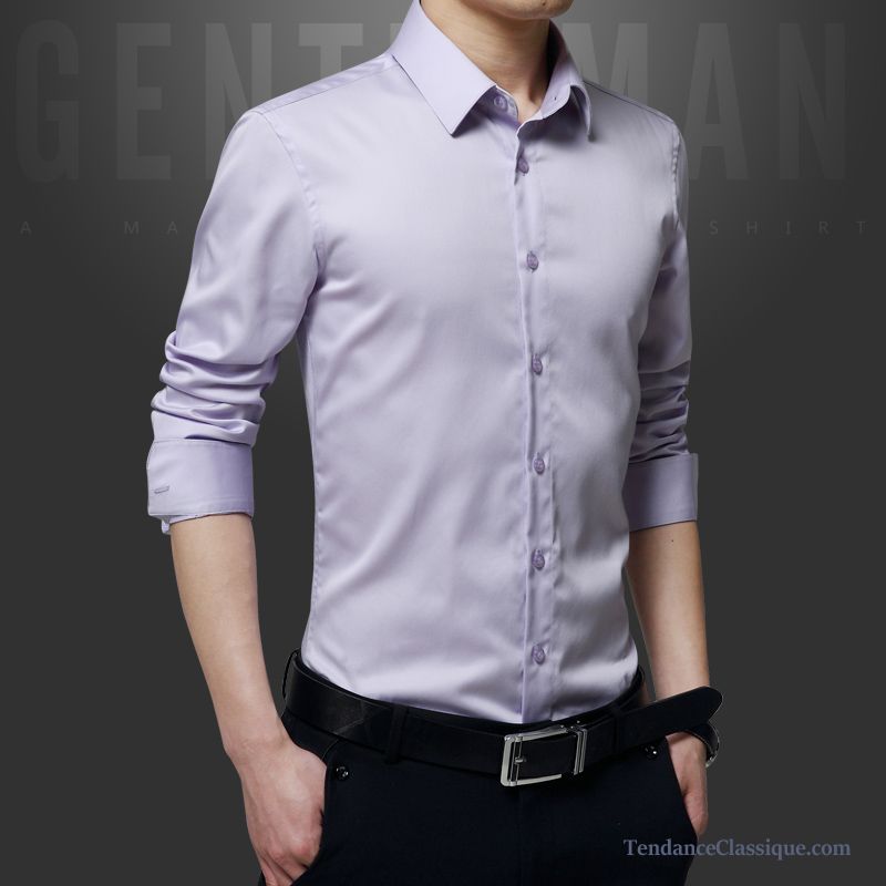 Chemise A Fleur Homme Azur, Chemise Blanche Slim Homme Pas Cher