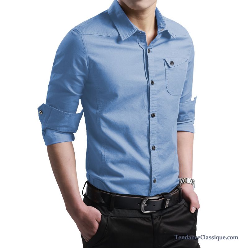 Chemise Chaude Homme Hiver, Chemise Blanche Et Noir France